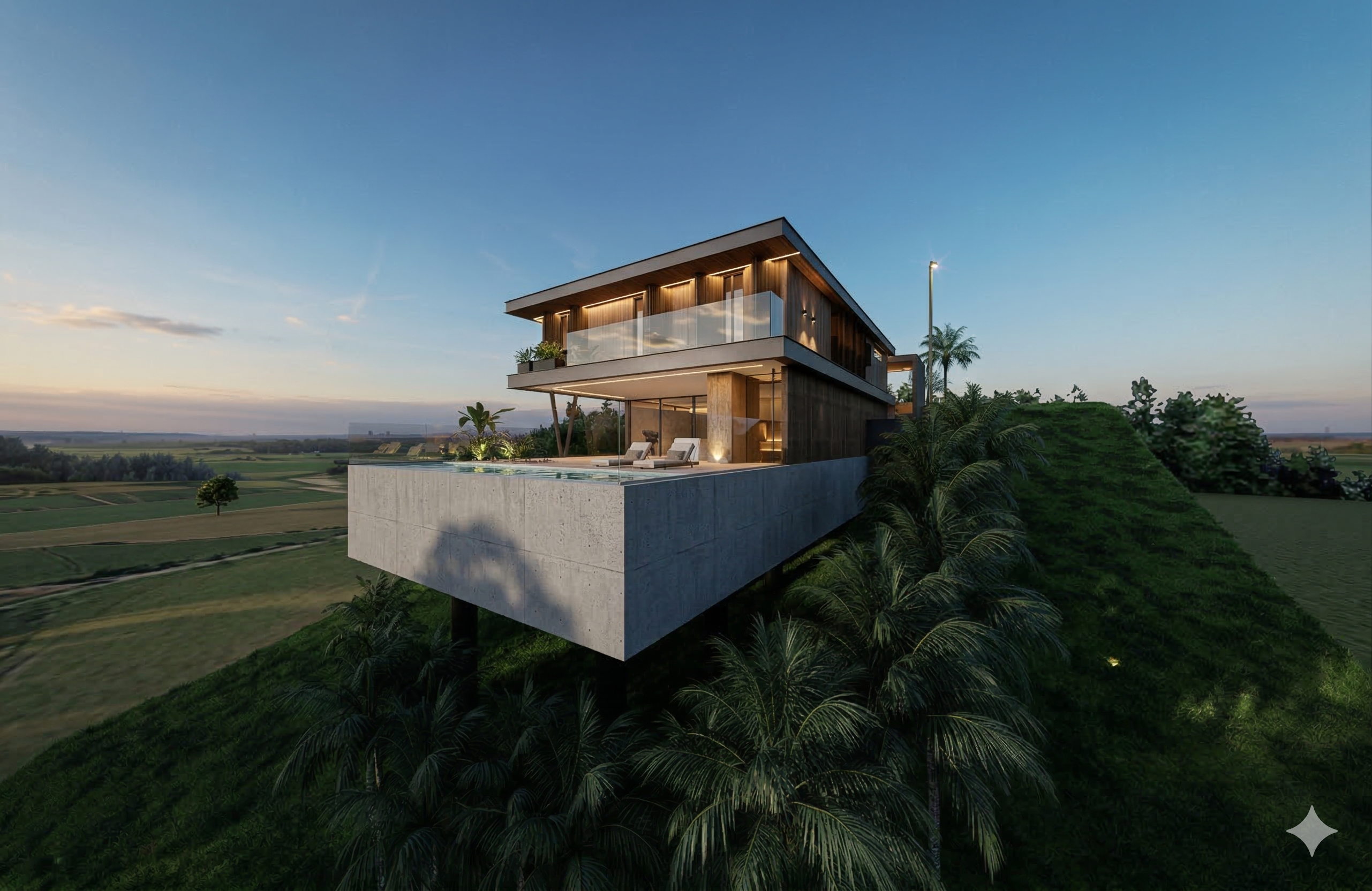 Fachada da Casa Vista